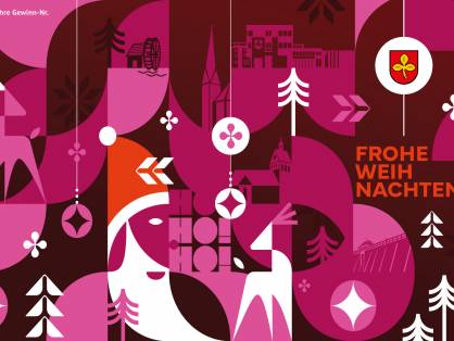 Vorderseite des Salzkottener Adventskalenders