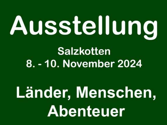 Kunstausstellung "Länder, Menschen, Abenteuer"